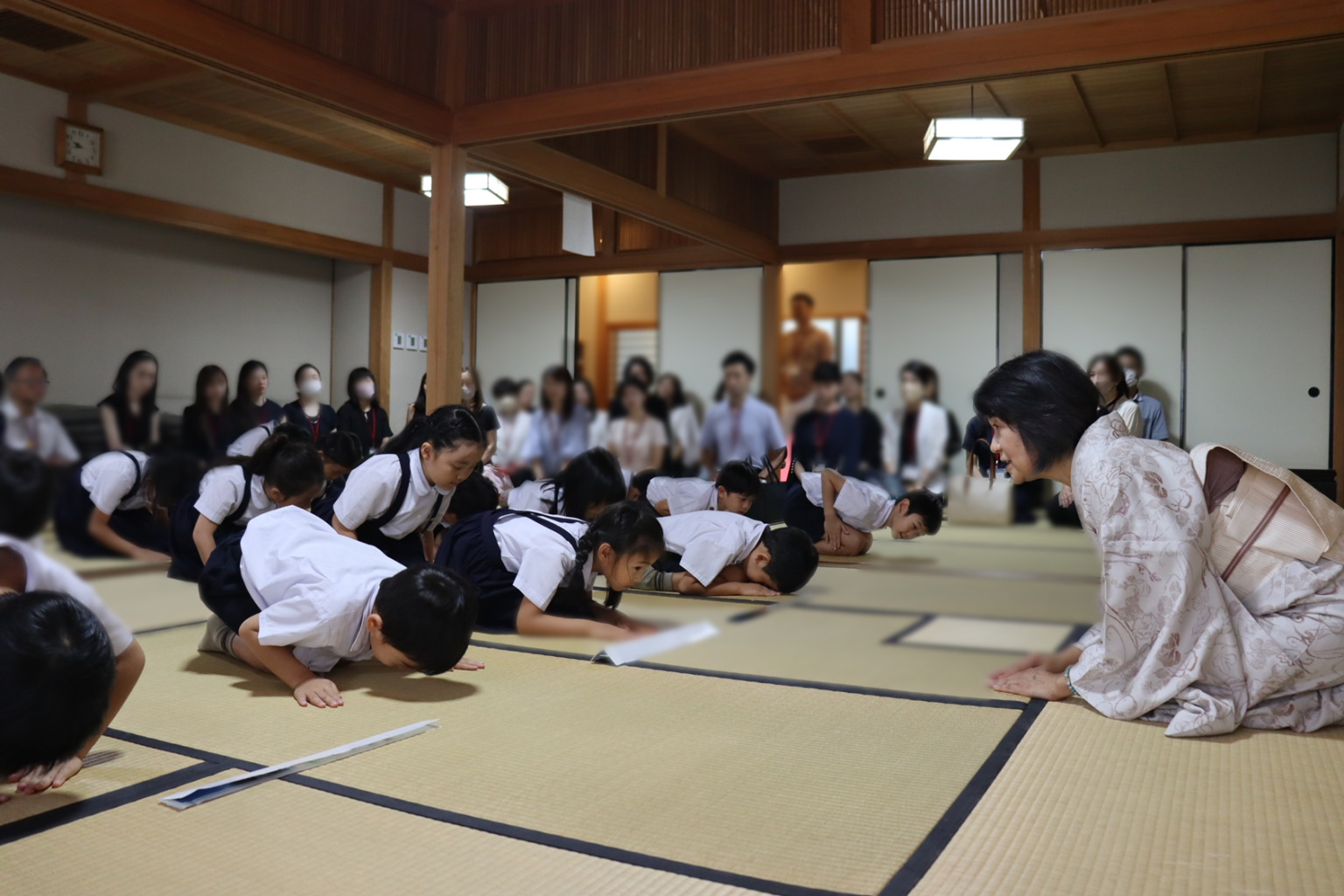 【140期1年】礼法 | 追手門学院小学校