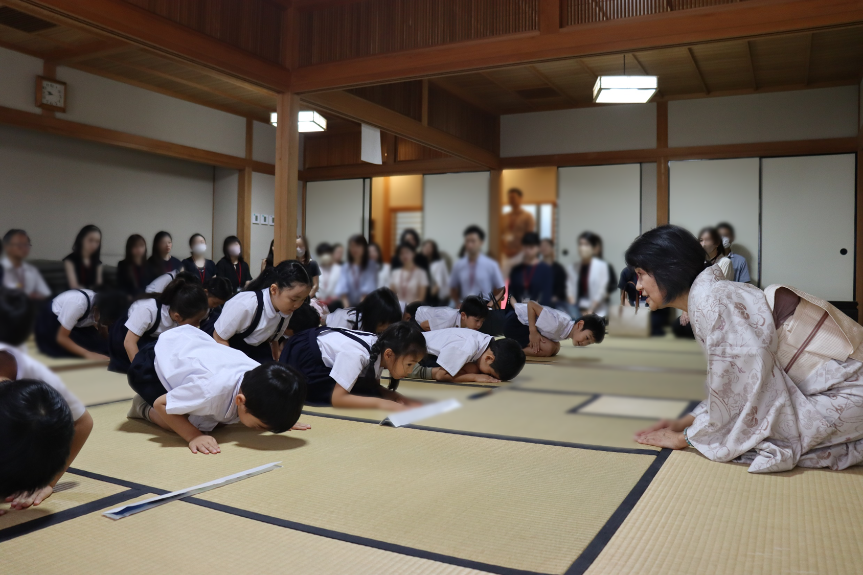 【140期1年】礼法 | 追手門学院小学校