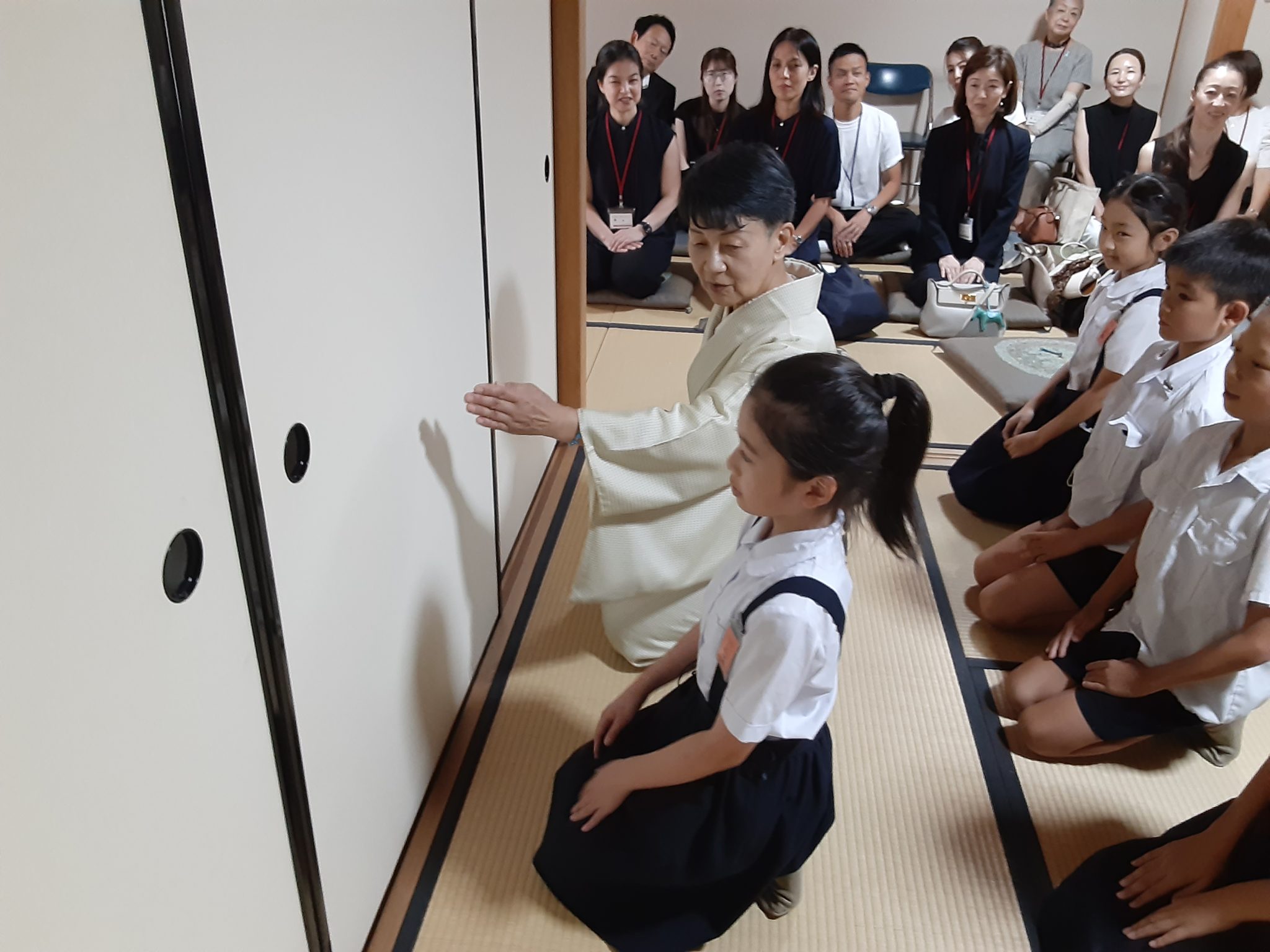 4年生 礼法 | 追手門学院小学校